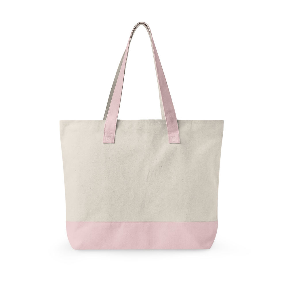 Thumbnail: The Declaration Heel™ Zippered Canvas Tote  America Through Heels™  America 250
