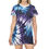 Thumbnail: Tie-Dye T-Shirt Dress, Mini Dress, Summer Casual Outfit, Unique Gift Idea