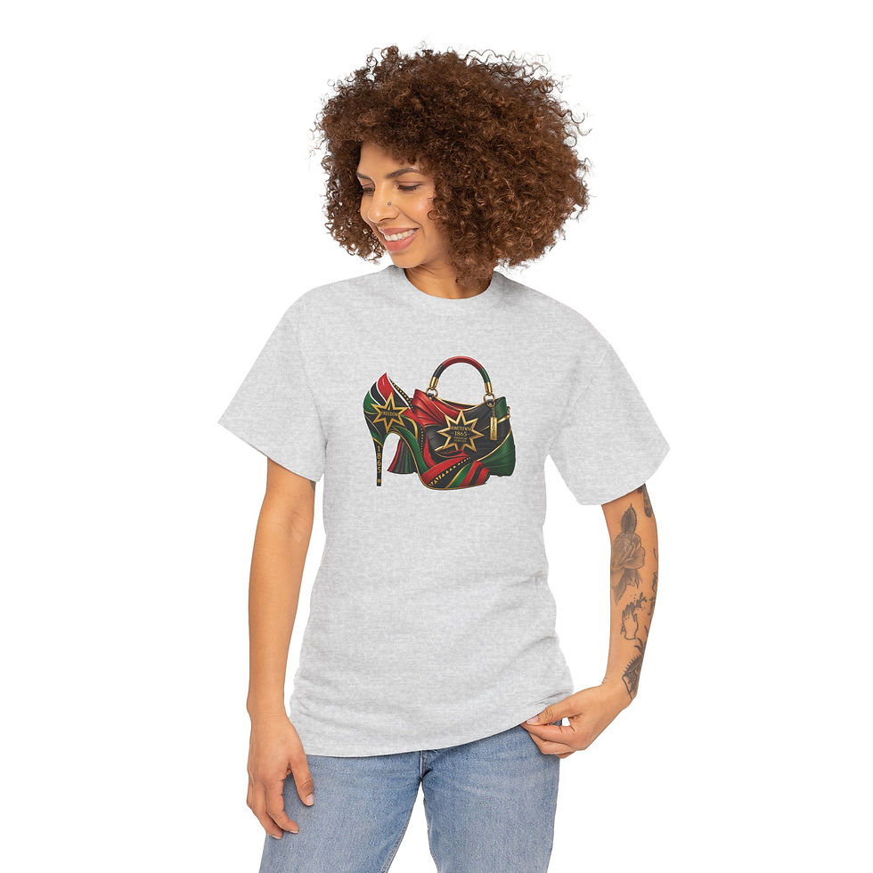Thumbnail: Juneteenth 1865 Freedom Forever Unisex Heavy Cotton T-Shirt