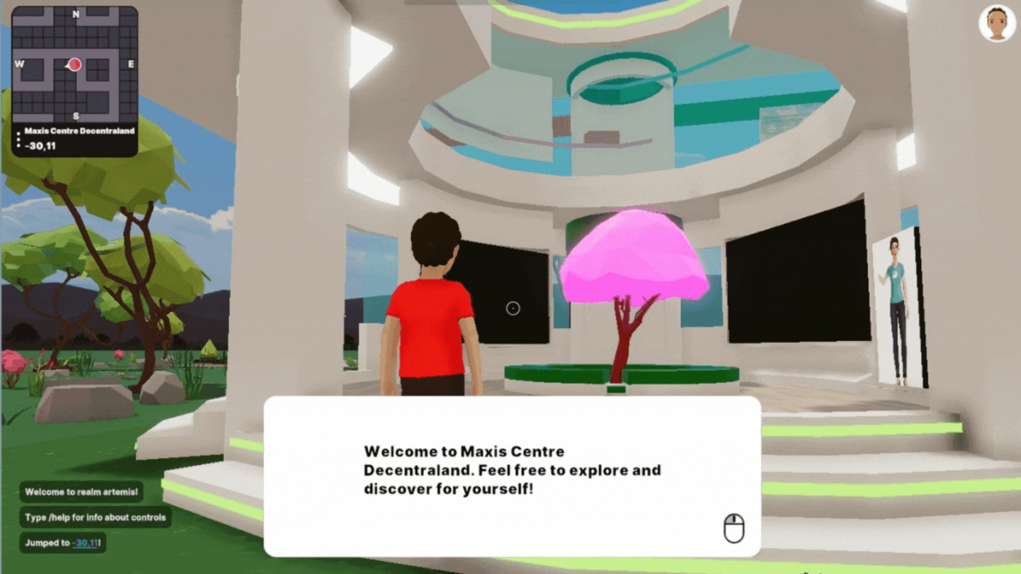 The new virtual Maxis Centre is in the Metaverse