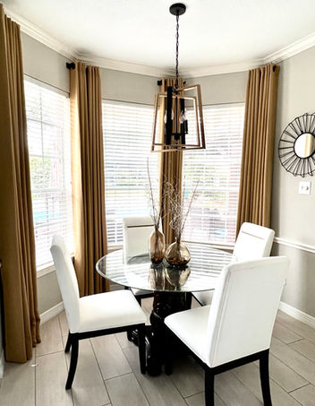 Cinco Ranch Dining Room interior design