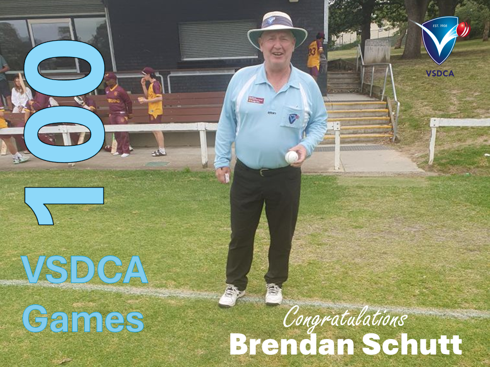 Brendan brings up a 100 games