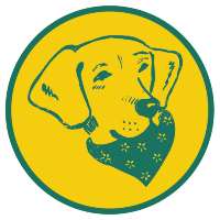 Yellow Dog Flowers and Produce logo