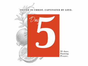 DAY 5 - TEACH US TO PRAY