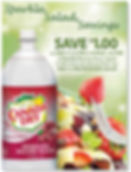 Canada Dry window cling