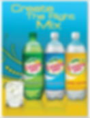 Canada Dry window cling