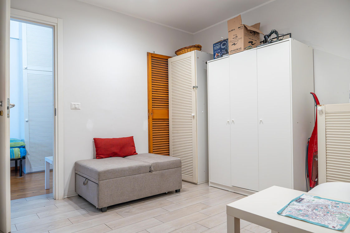 Bagno della camera privata in Trastevere Roma