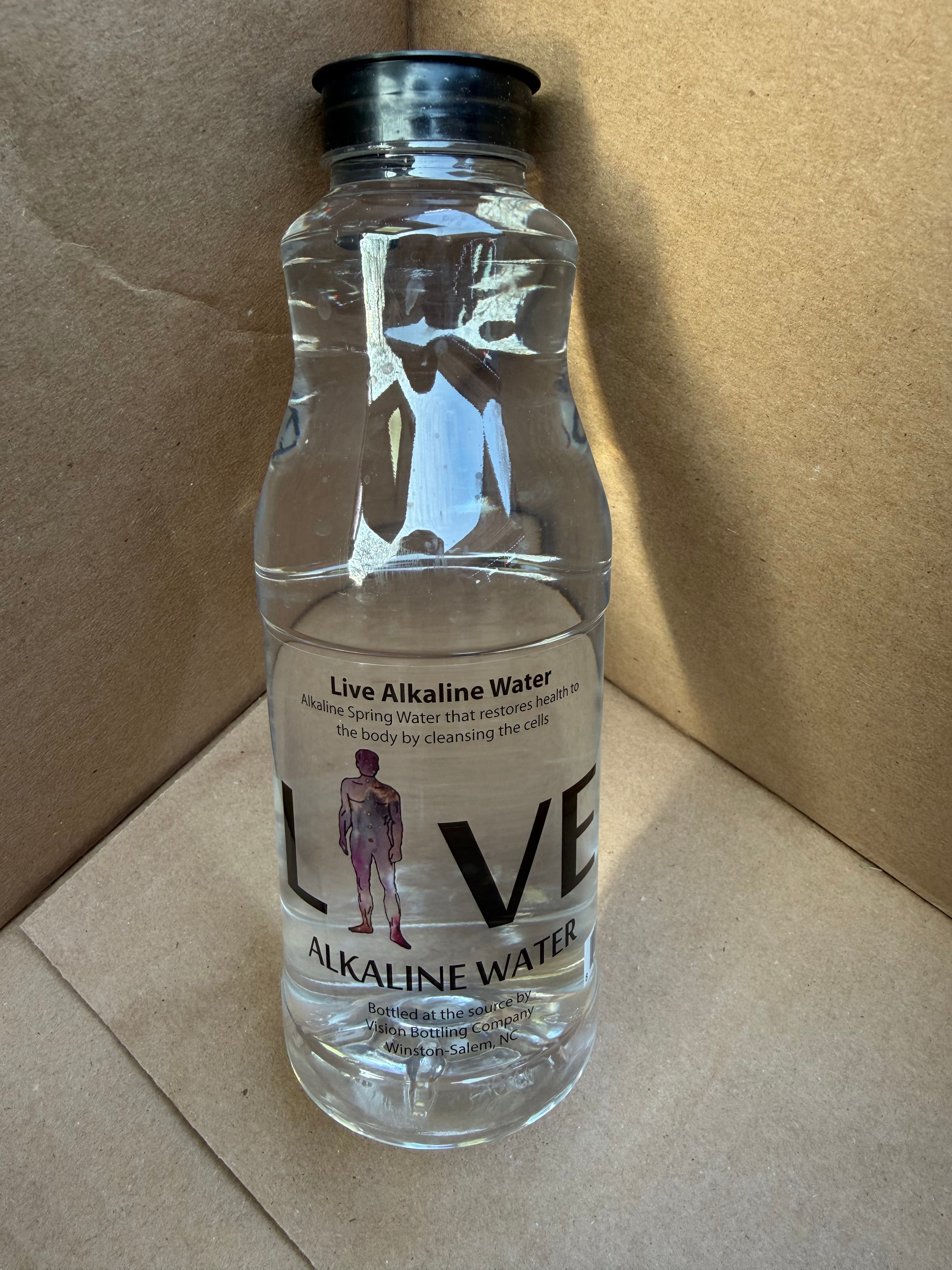 Alkaline water plastic bottle (20oz)