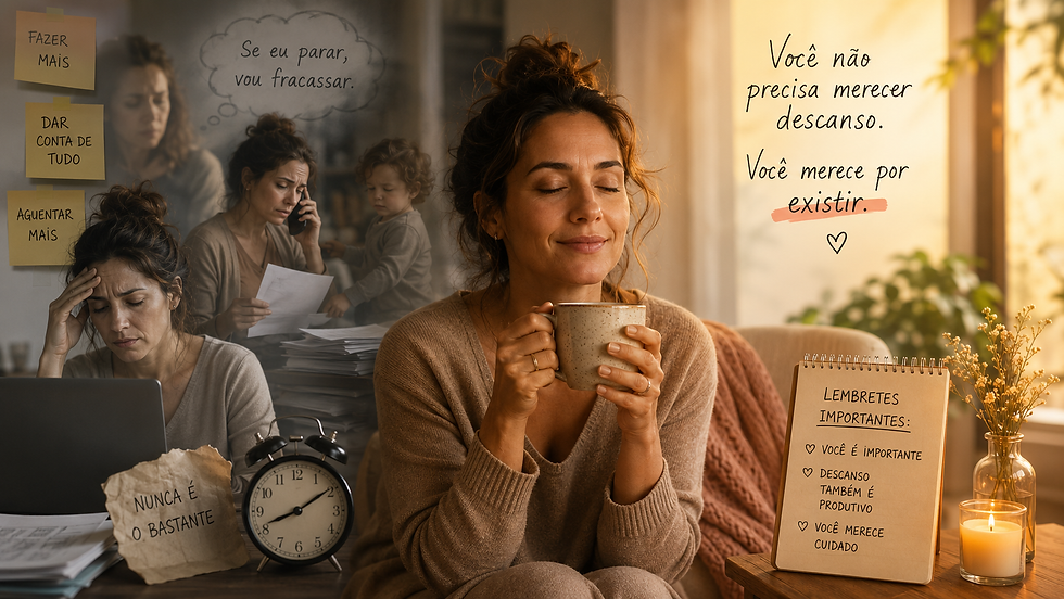 Você se cobra por descansar? Por que descansar pode fazer você se sentir um fracasso?