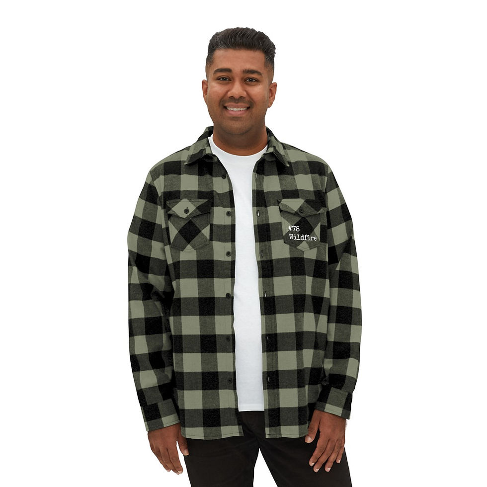 Thumbnail: Wildfire Unisex Flannel Shirt