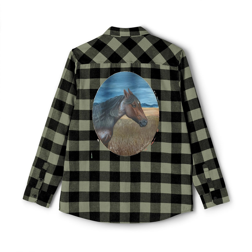Thumbnail: Wildfire Unisex Flannel Shirt