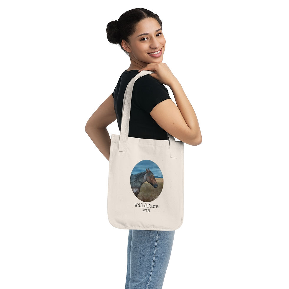 Thumbnail: Wildfire Organic Canvas Tote Bag