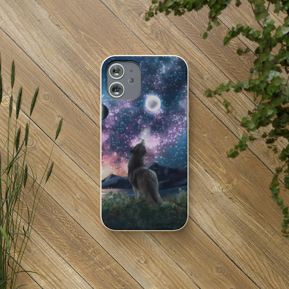 Miniature : Beloved Lone Wolf phone case