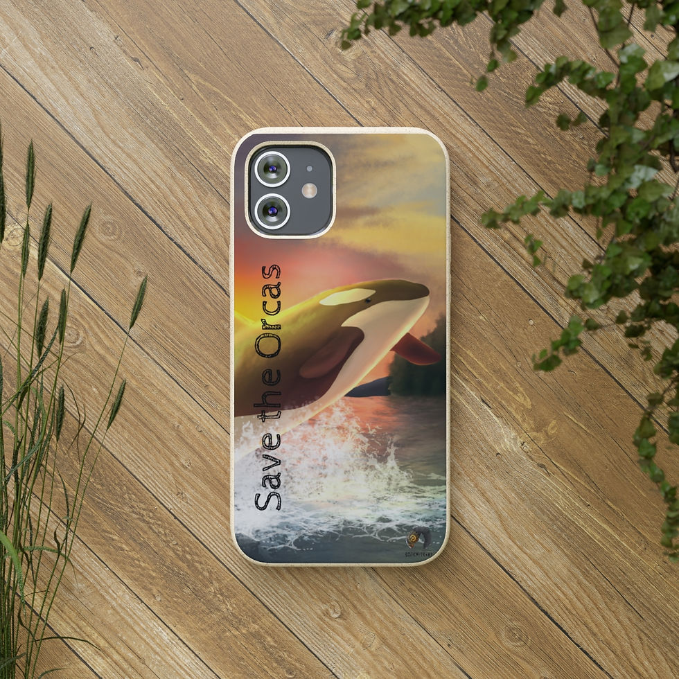 Miniature : Orca phone case