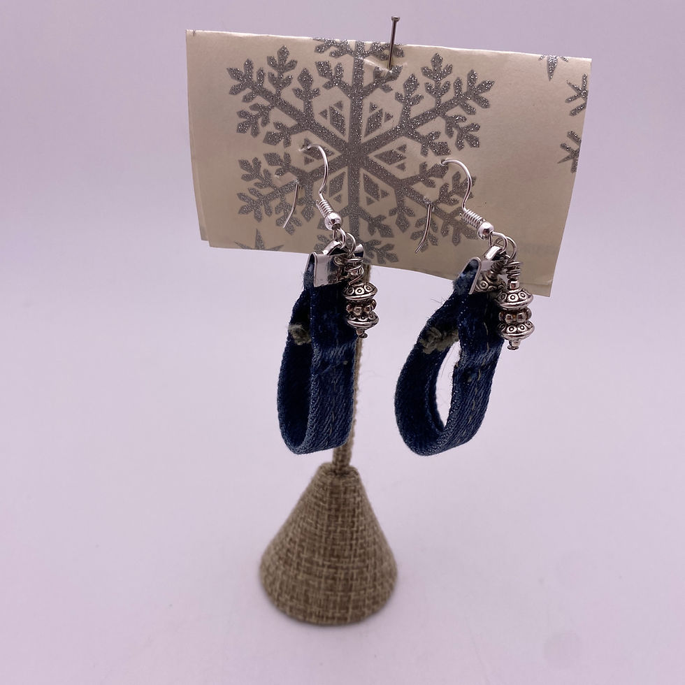 Thumbnail: Belt Loop Earrings