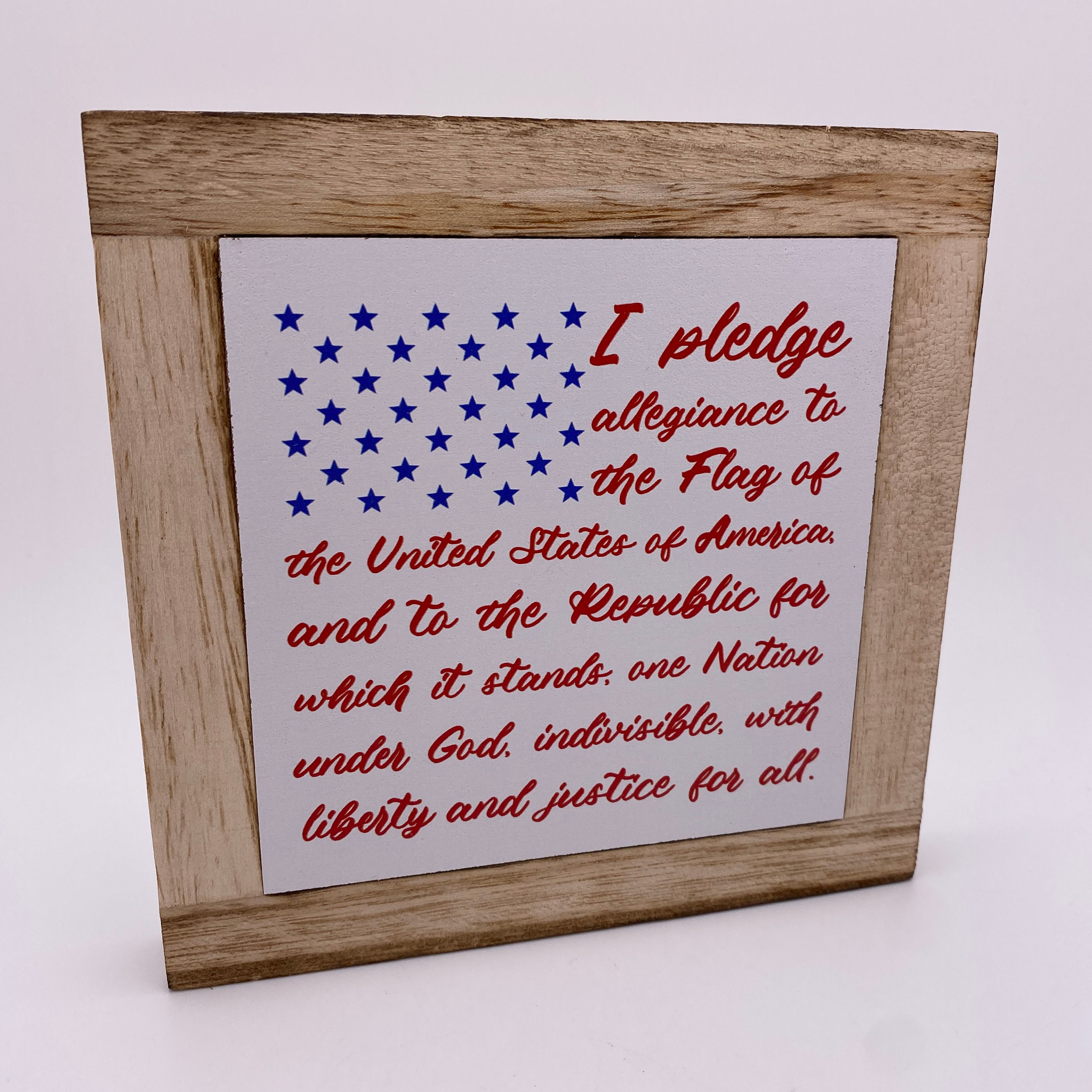 Pledge of Allegiance Block