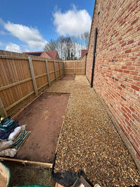 fencing erected