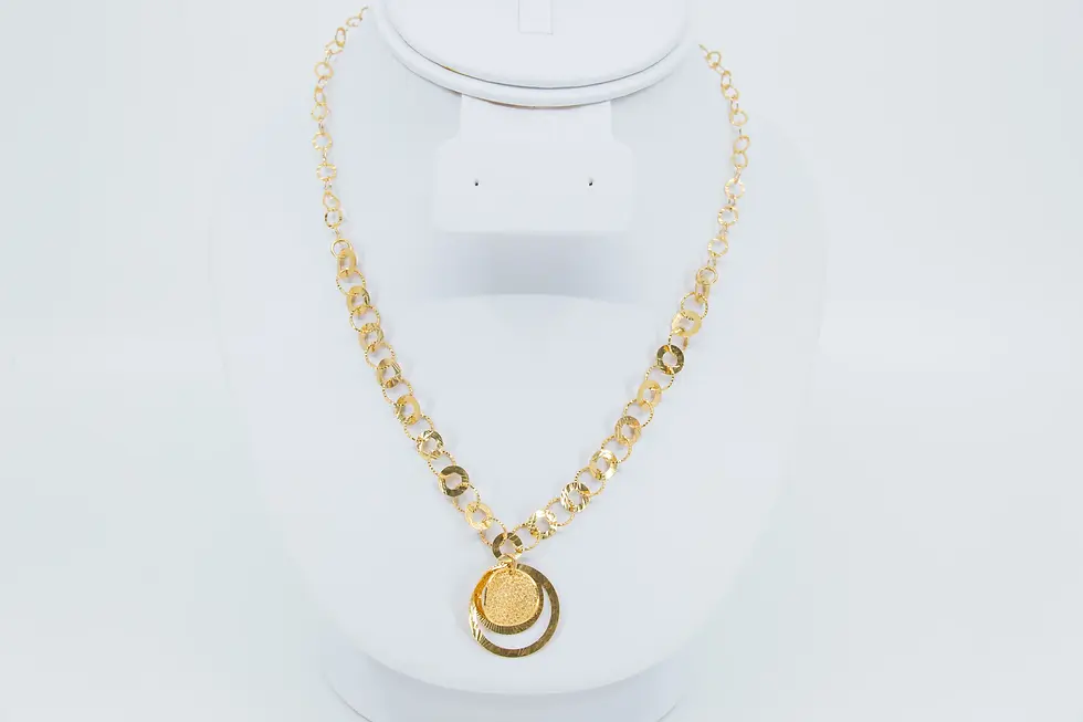 Ring Linked Necklace