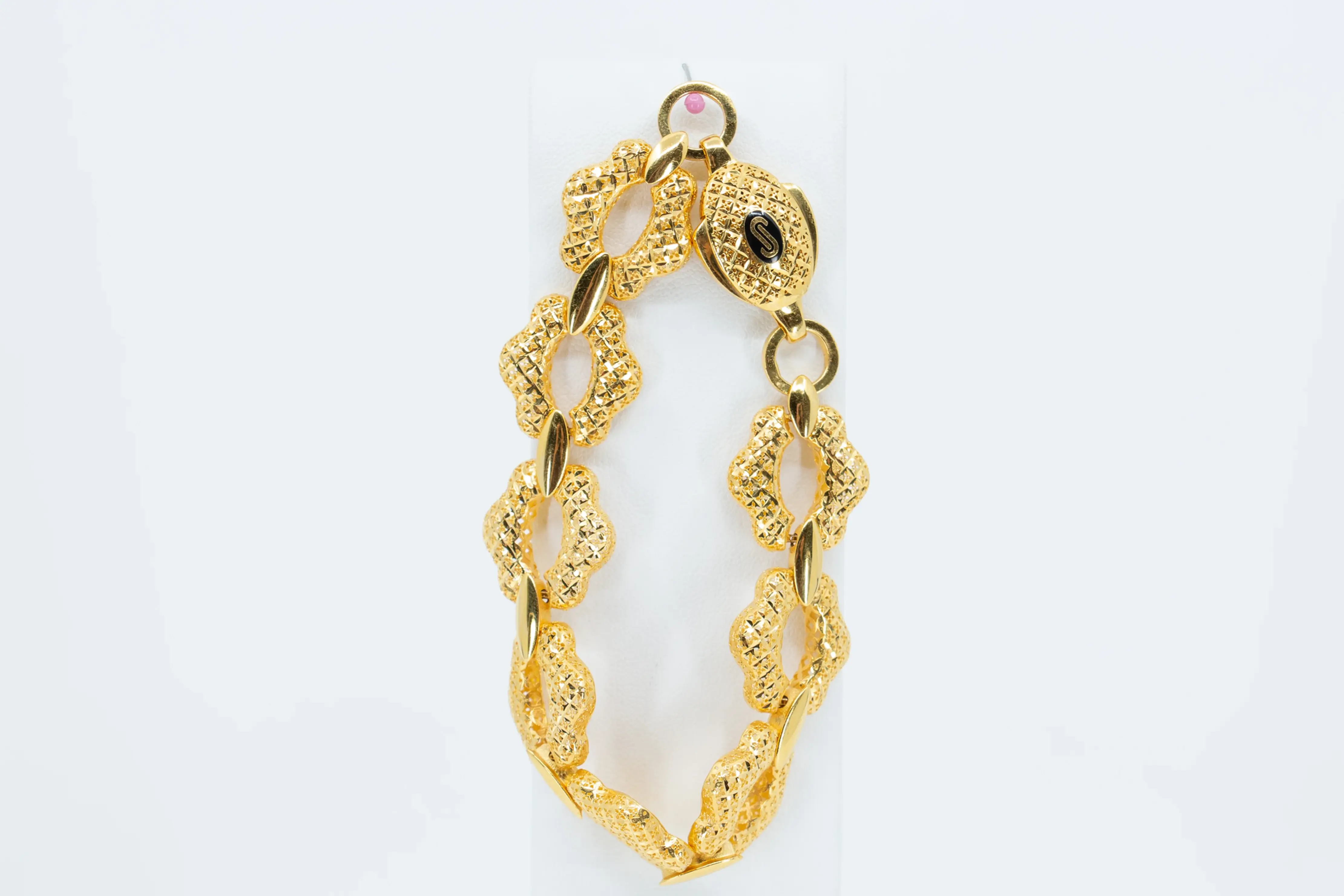 Golden Oval Bracelet
