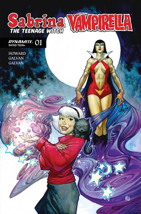 Sabrina the Teenage Witch Vampirella #1 Cvr G Powell Foil Var