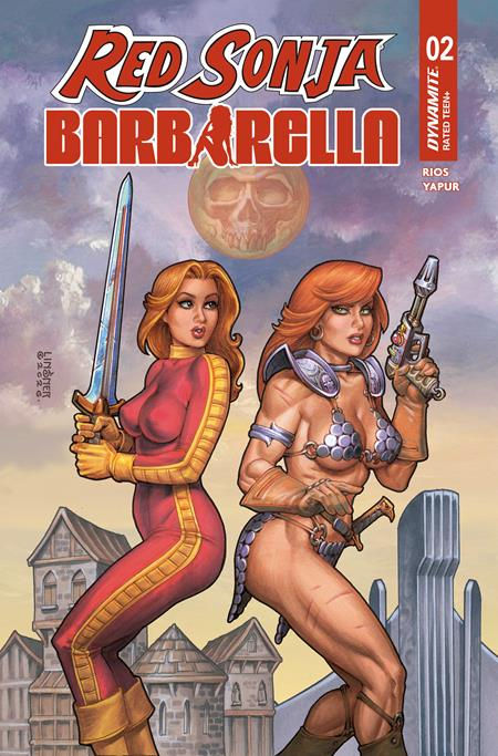 Red Sonja Barbarella #2 Cvr A Michael Linsner