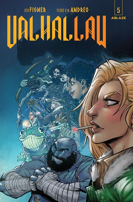 Valhallaw #5 (Of 5) Cvr A R M Andreo