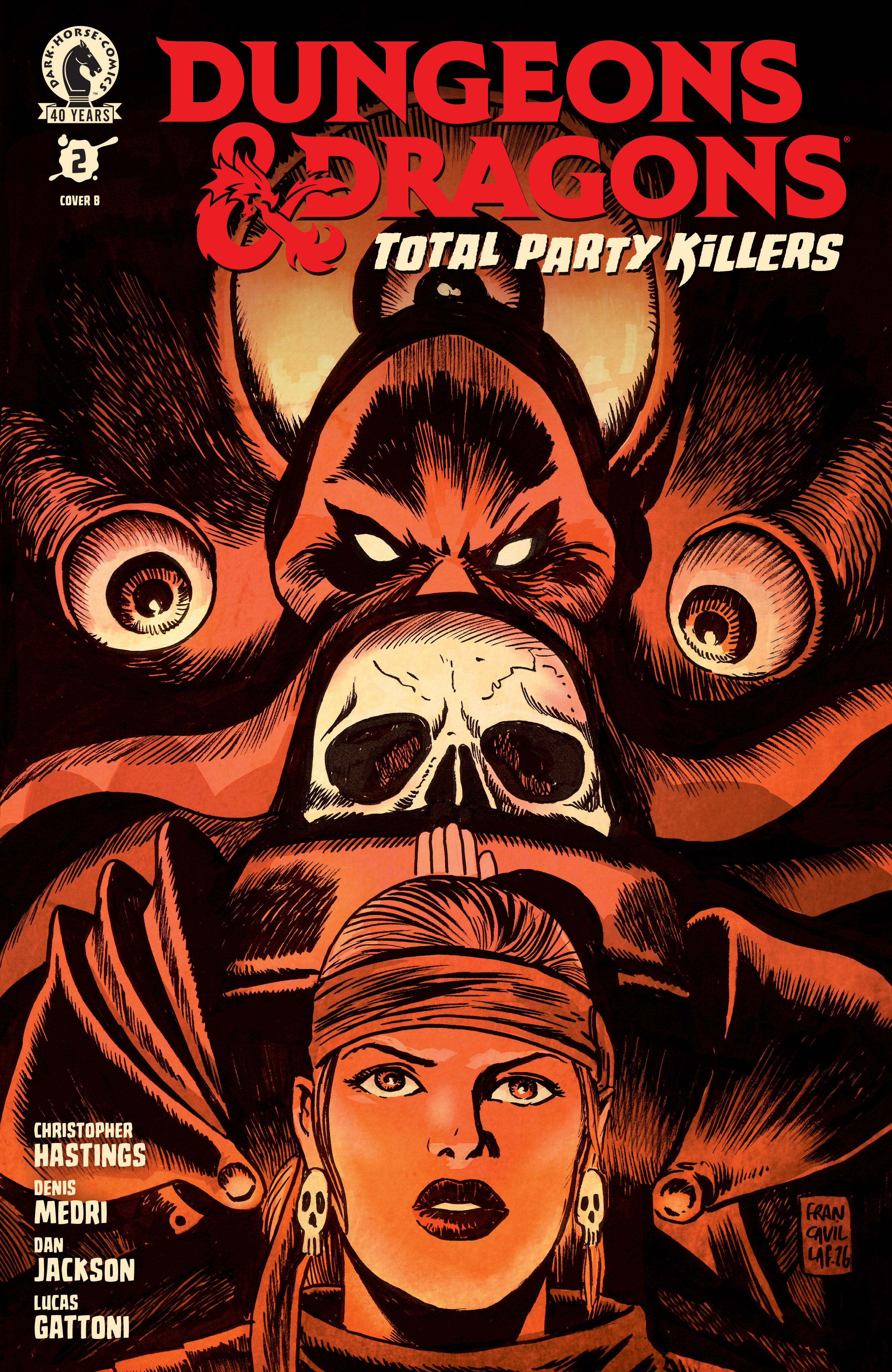 Dungeons & Dragons: Total Party Killers #2 (Cvr B) (Francavilla))