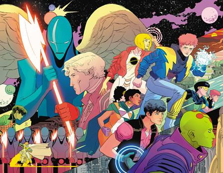 Legion of Super-Heroes #1 Cvr A Sherman Wraparound