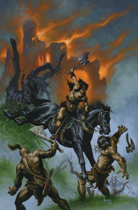 Fire and Ice Darkwolf #5 Cvr G Jusko Ltd Virgin Var