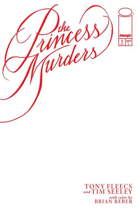 Princess Murders #1 Cvr E Sketch Var