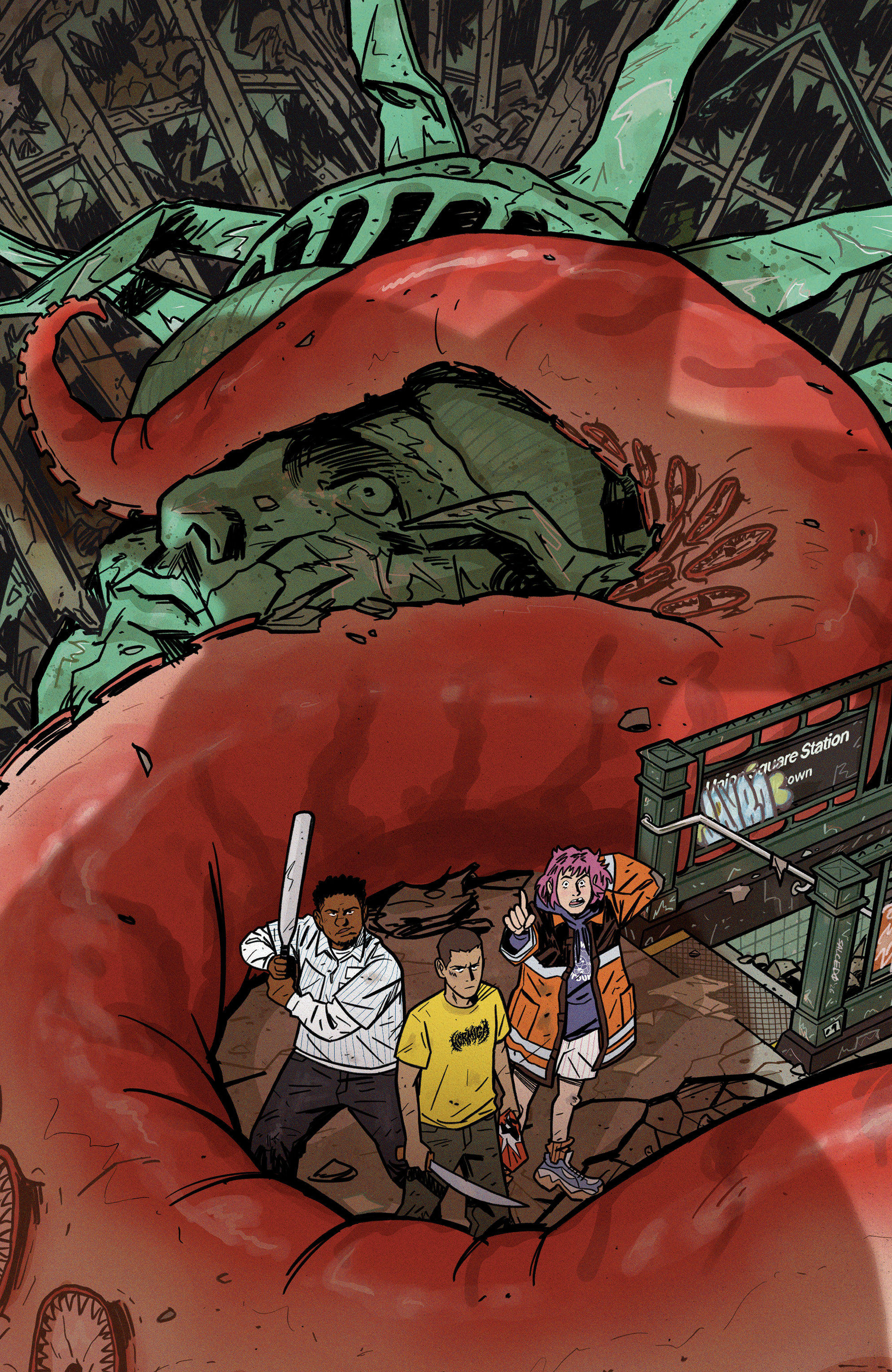 No Gods, No Masters #1 E Unlockable Var (Full Art, Salcedo)
