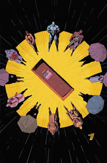 Justice League Unlimited #25 Cvr F Mann Watchmen 40th Anniv CS Var
