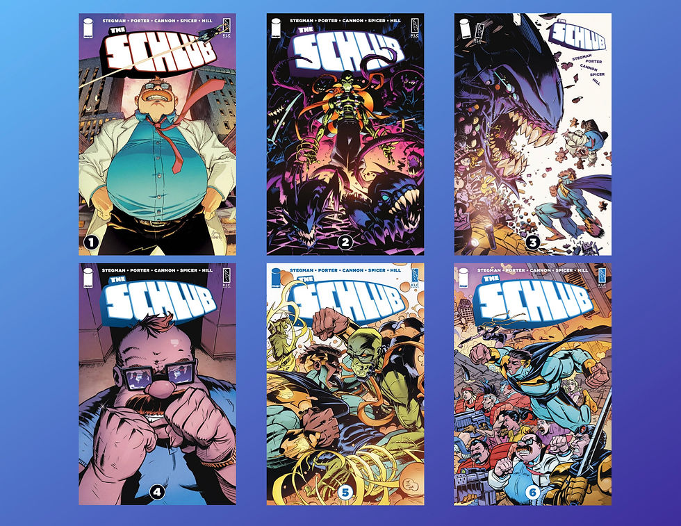 Thumbnail: The Schlub Full Run Issues #1-6