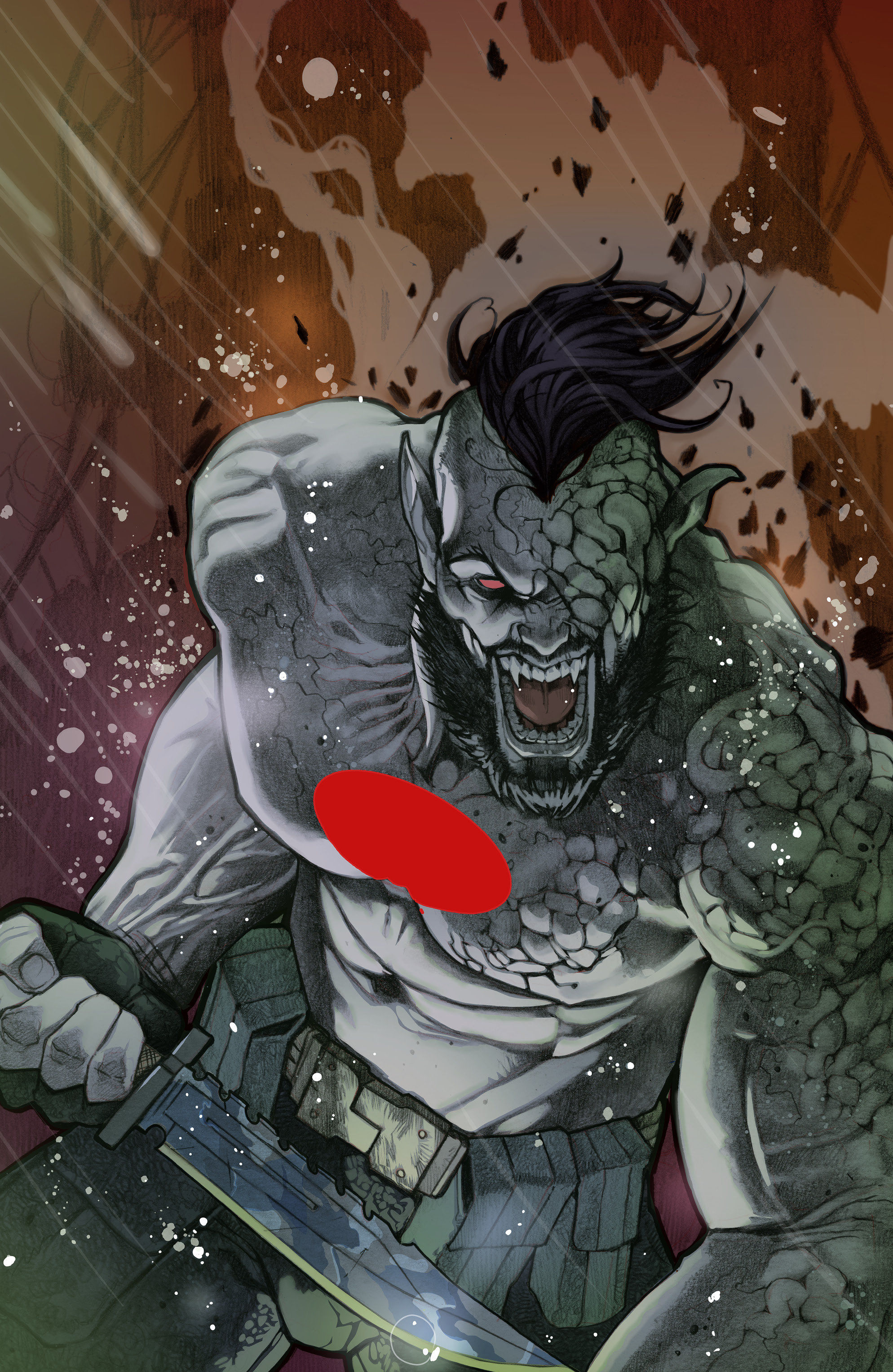 Valiant Beyond: Bloodshot #6--Man Made Hell #3 Var D (Birr Full Art)