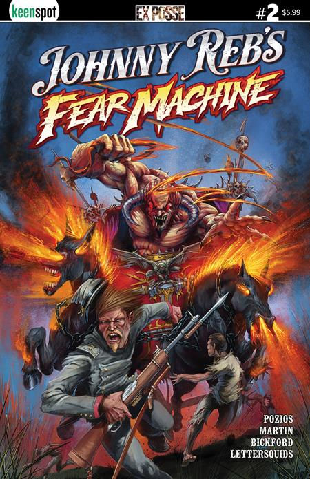 Johnny Rebs Fear Machine #2 Cvr A Willsmer