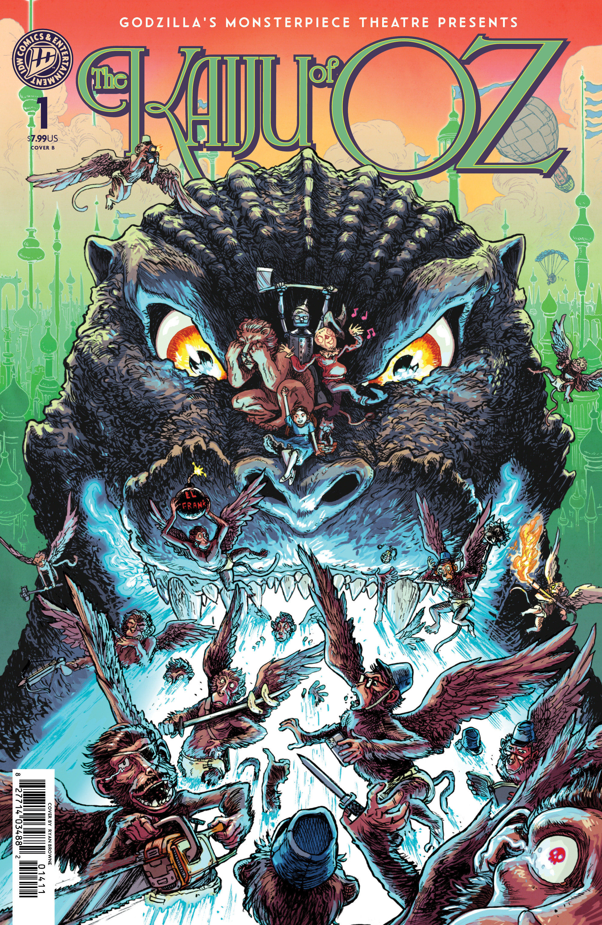 Godzilla’s Monsterpiece Theatre Presents: the Kaiju of Oz Var B (Browne)