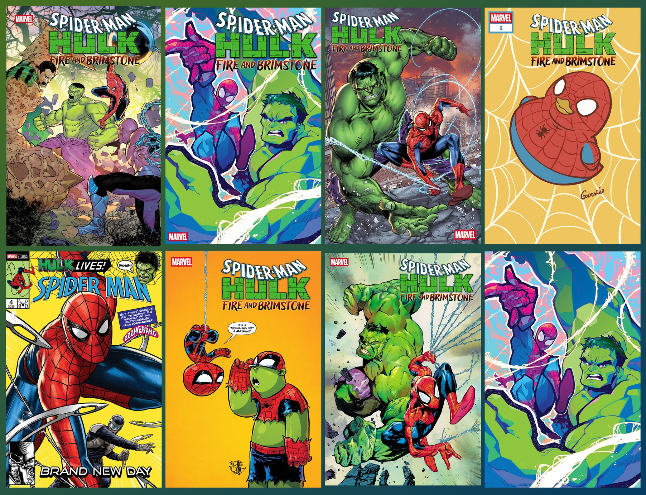 Spider-Man/Hulk: Fire and Brimstone #1