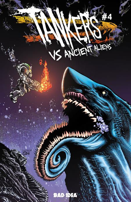 Tankers vs Ancient Aliens #4 (Of 4) Cvr B Derstine & Livesay Var