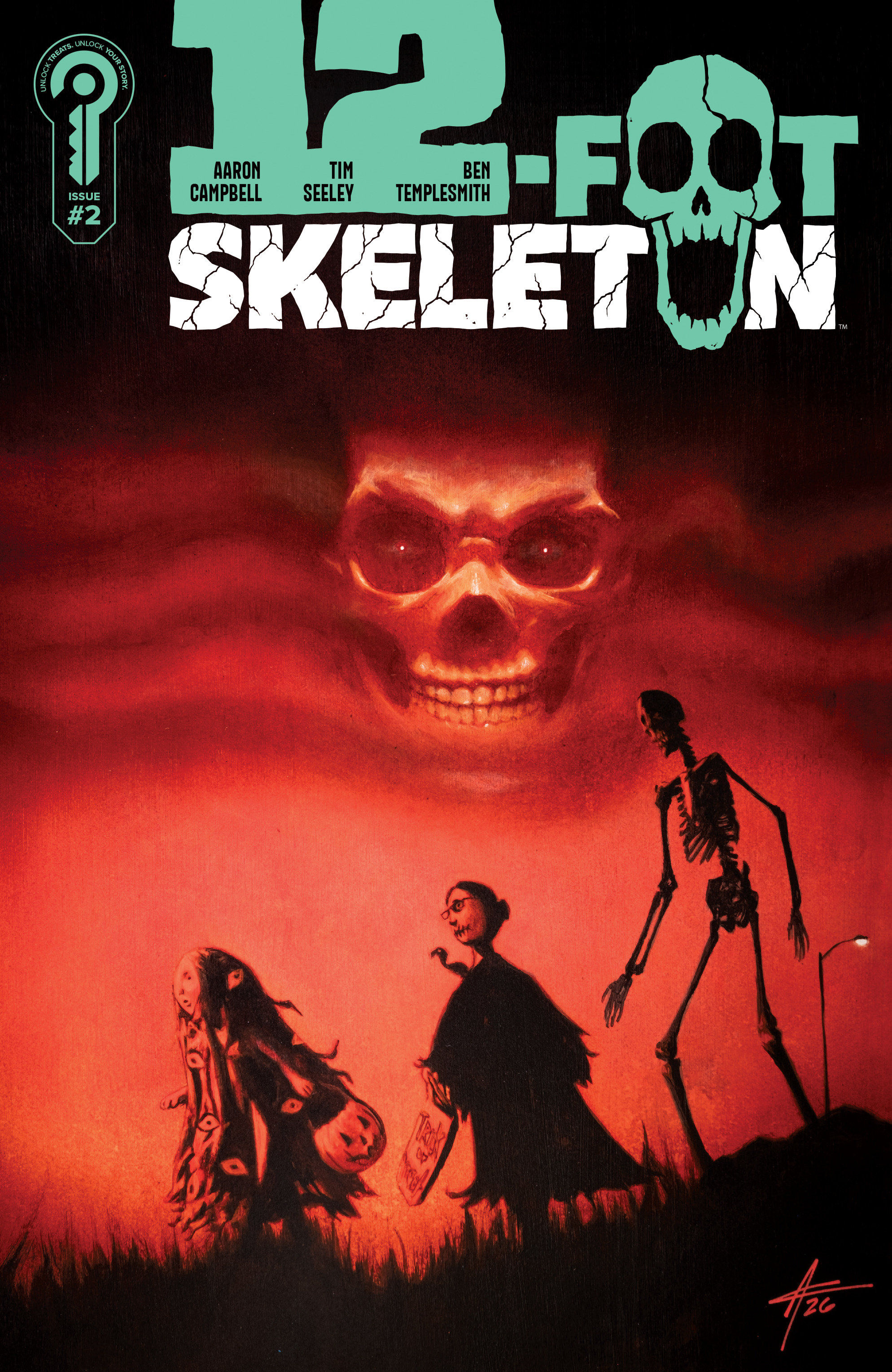 12-Foot Skeleton #2 Cvr B Campbell