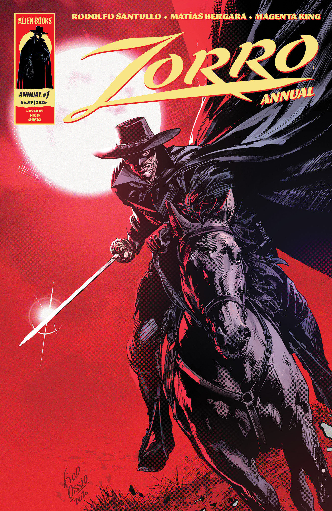 Zorro Annual #1 Var B (Ossio)