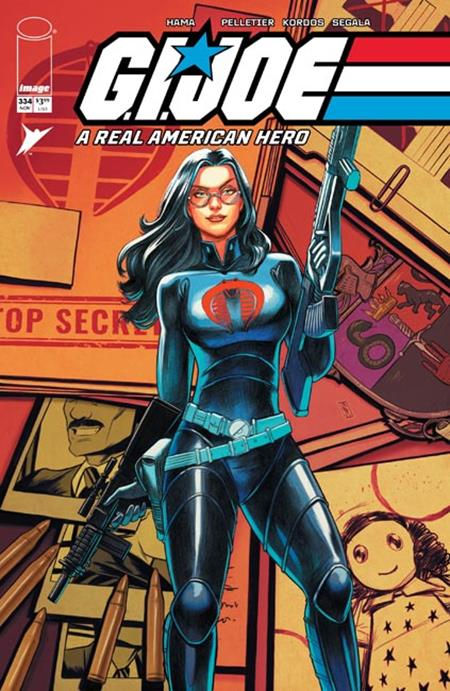 GI Joe A Real American Hero #334 Cvr C Malavia Secret Dossier Var