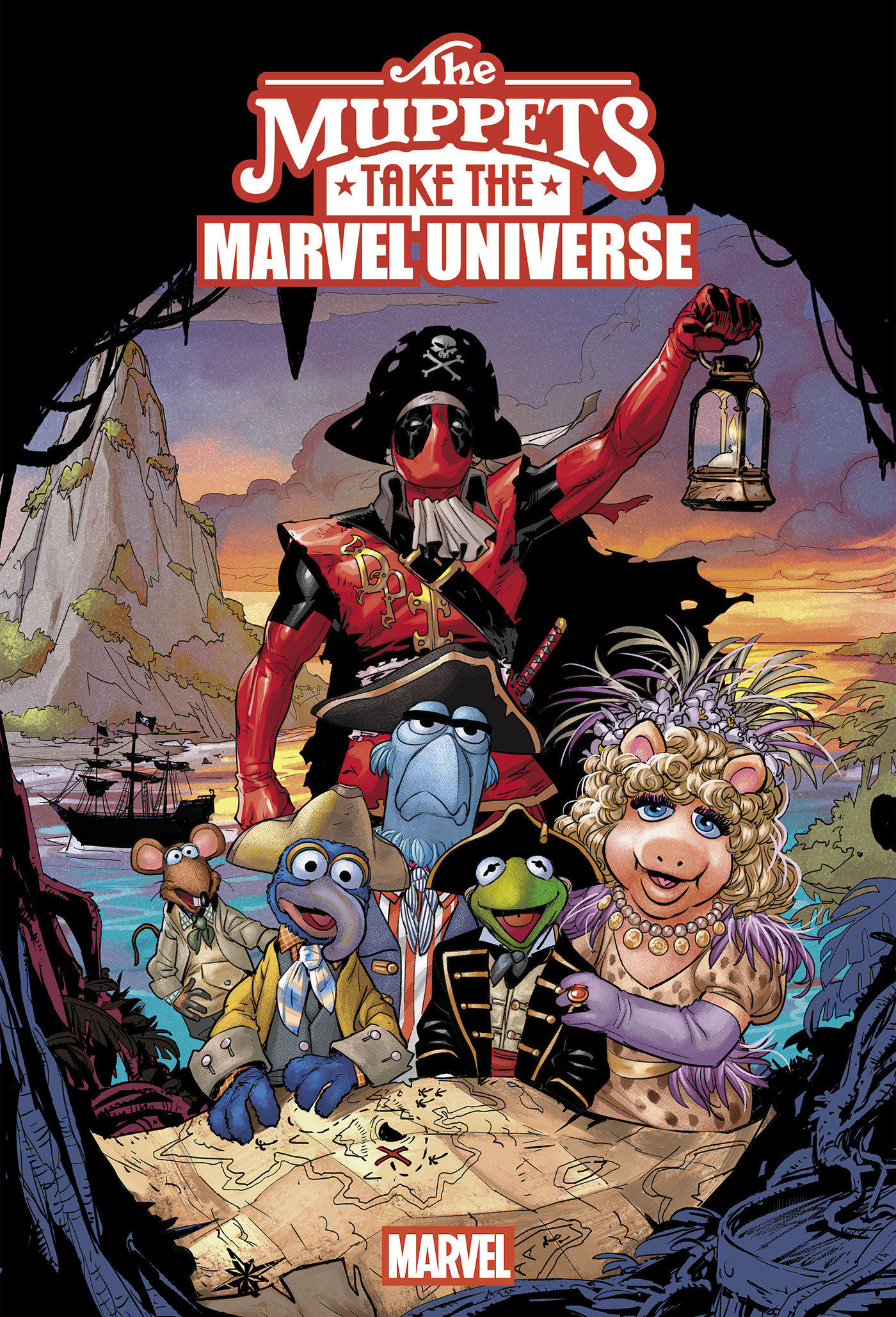 Muppets Take the Marvel Universe #1 Lolli Muppet Treasure Island 30th Anniv Var