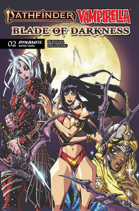 Pathfinder Vampirella Blade of Darkness #2 Cvr B Huerta Var