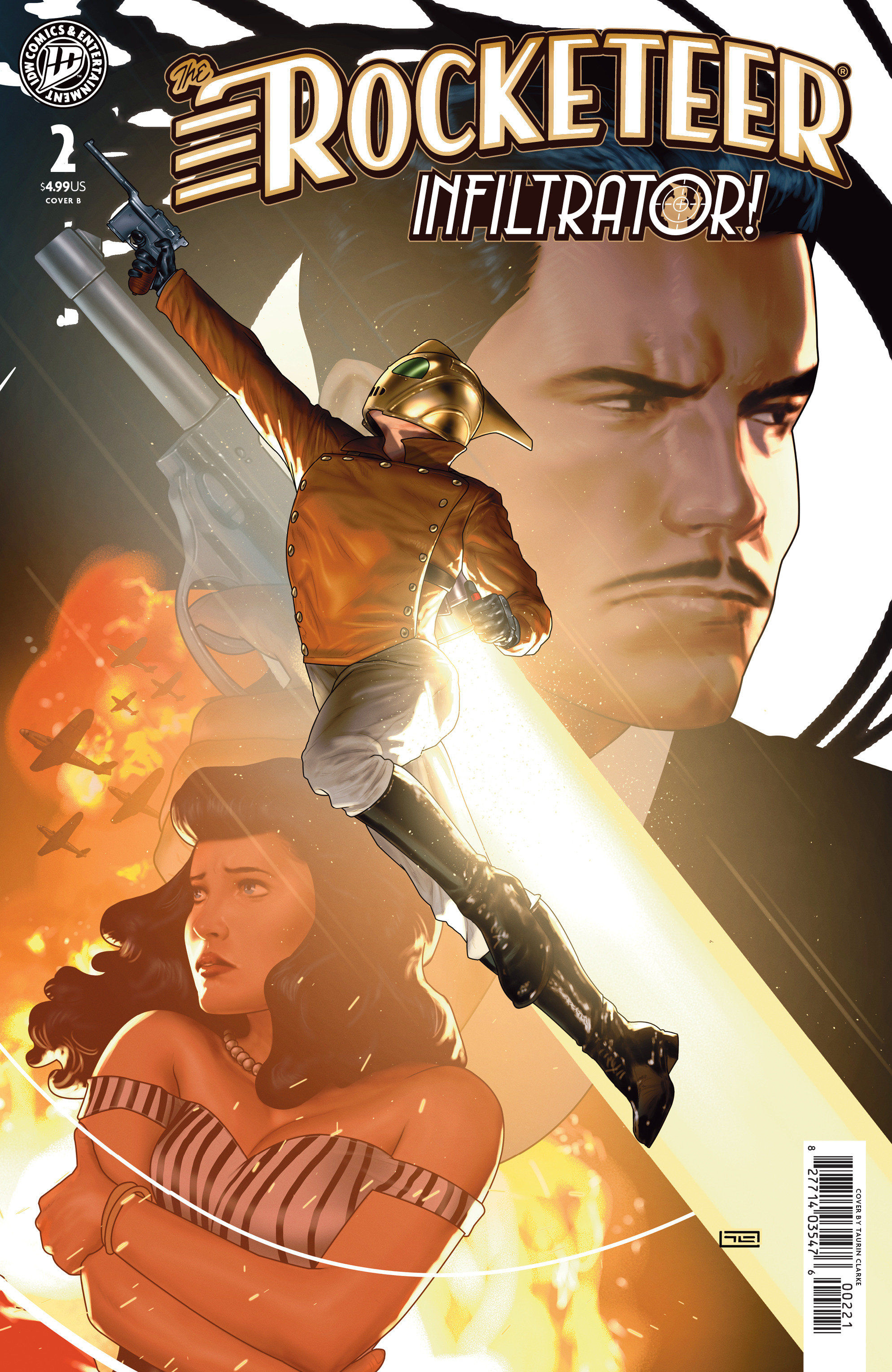 The Rocketeer: Infiltrator! #2 Var B (Clarke)