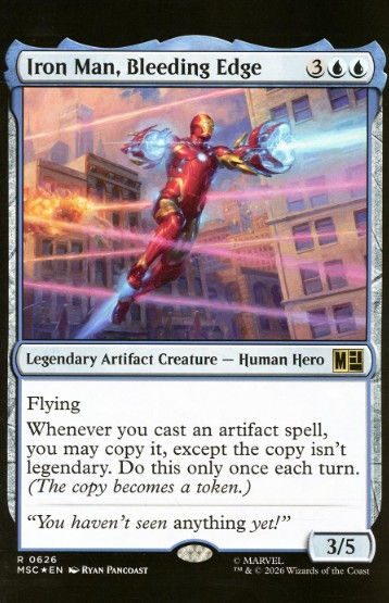 Iron Man #6 - Ryan Pancoast Magic: the Gathering Variant