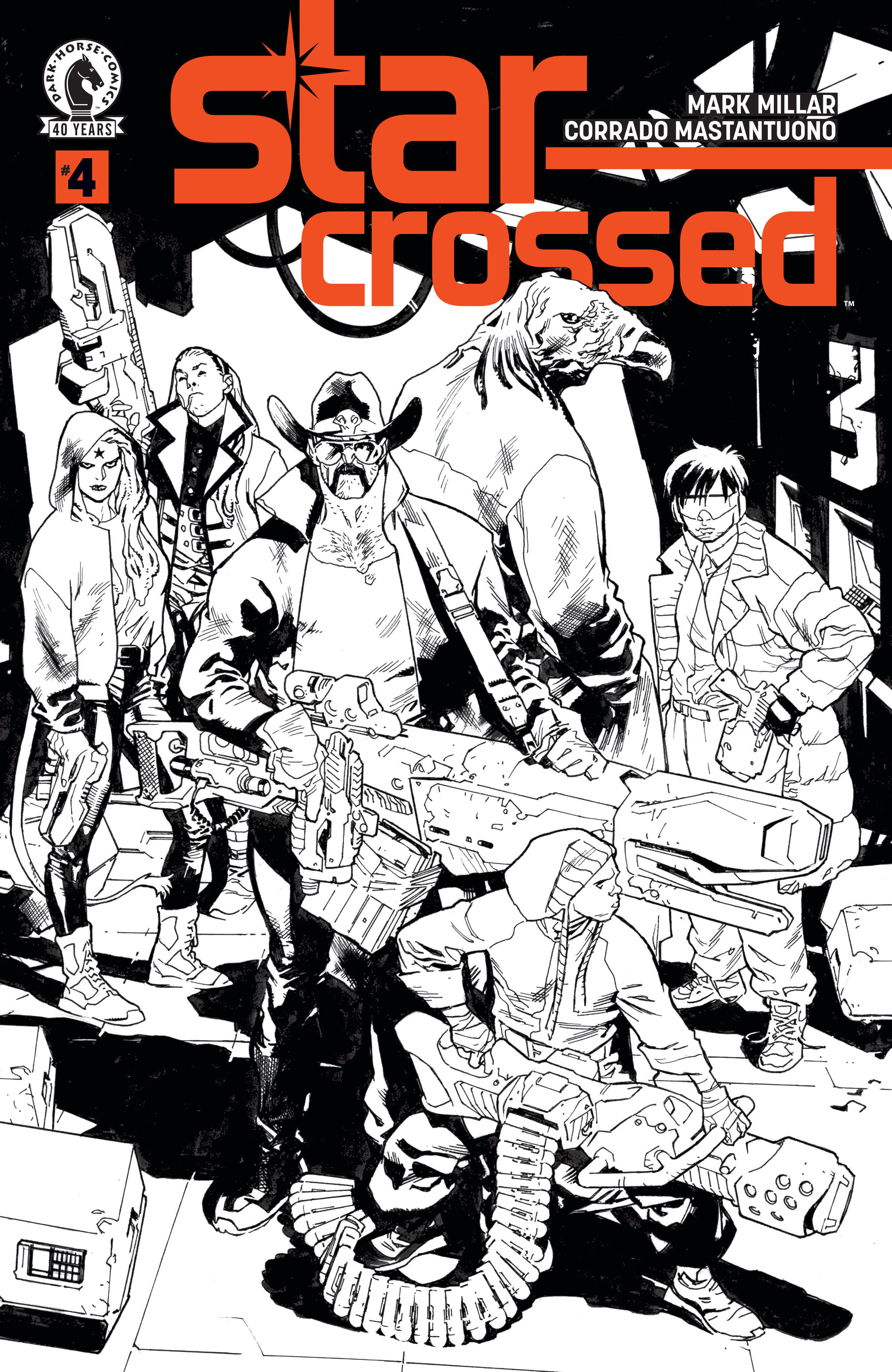 Star-Crossed #4 (Cvr B) (B&w) (Immonen)