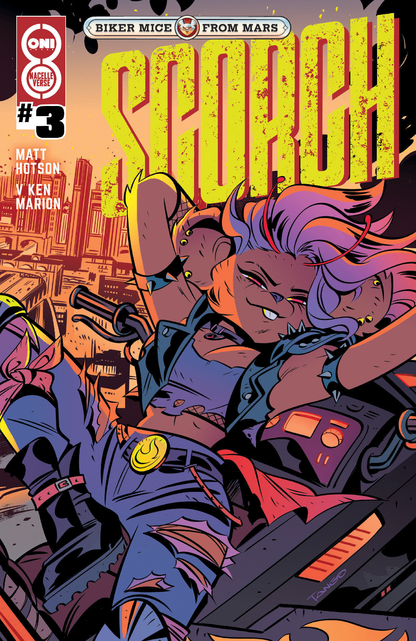 Biker Mice From Mars Scorch #3 Cvr A Tango