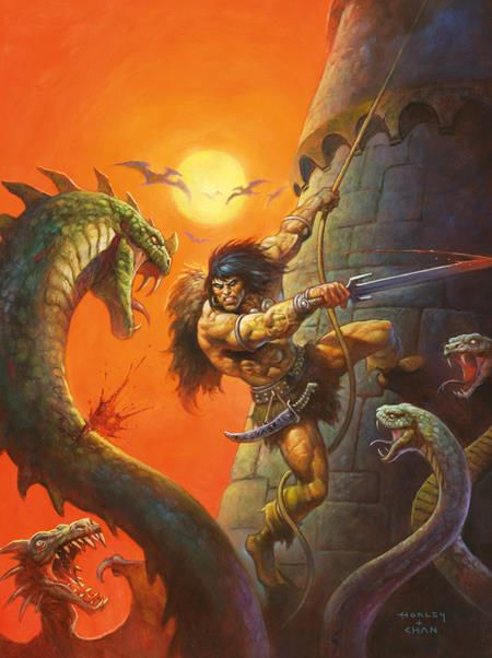 Savage Sword of Conan #17 Cvr C Horley Virgin CS Var