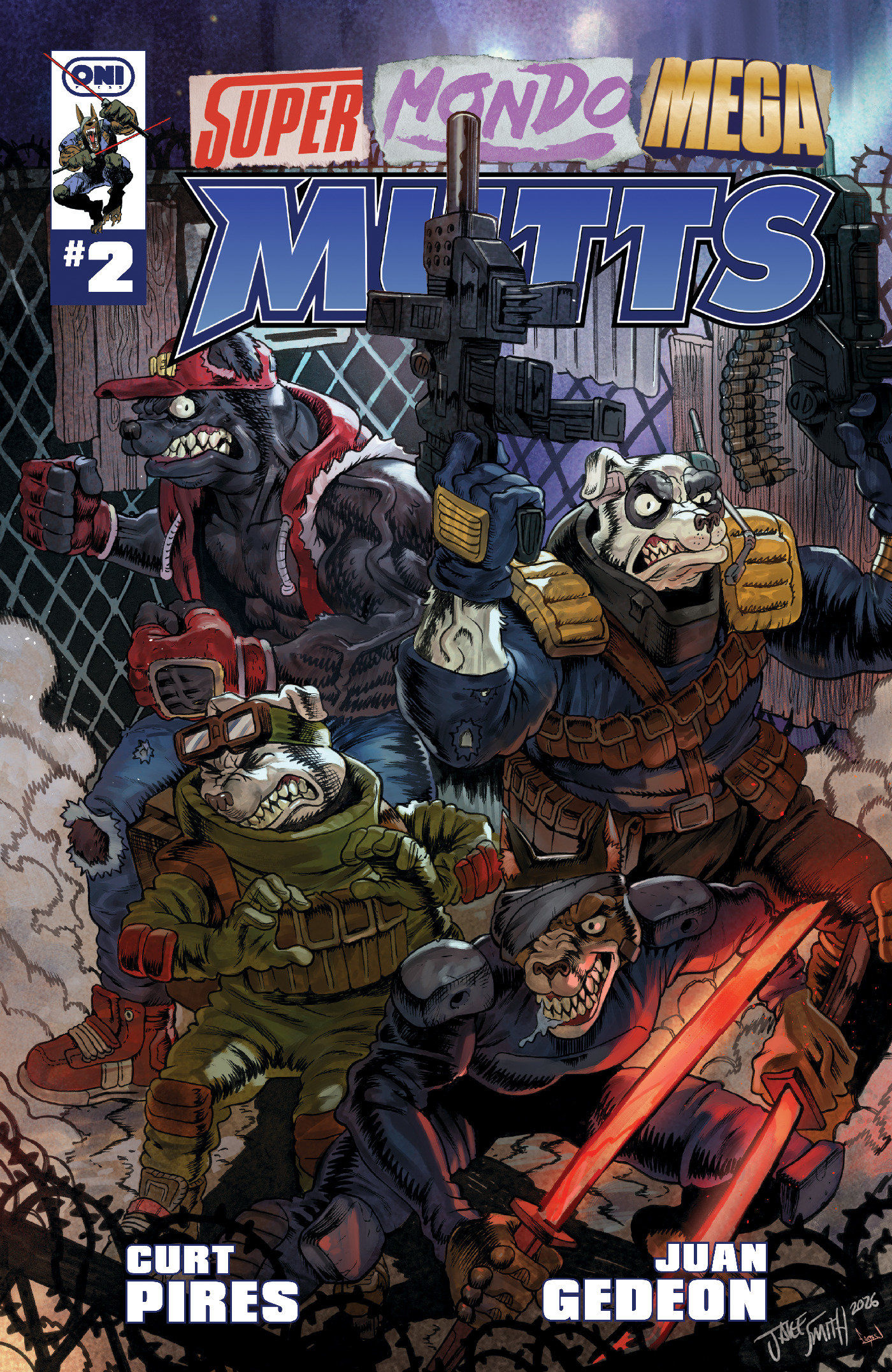 Super Mondo Mega Mutts #2 Cvr D Smith Var