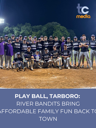 Play Ball, Tarboro: River Bandits Bring Affordable Family Fun Back to Town